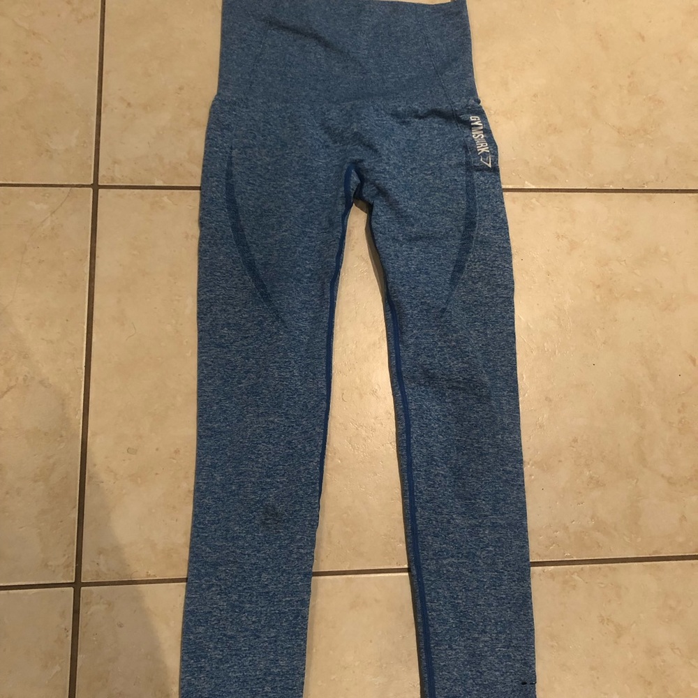 Gymshark OG blue seamless leggings